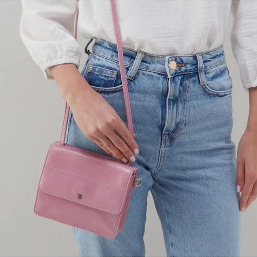 NWT HOBO Jill wallet crossbody lilac rose